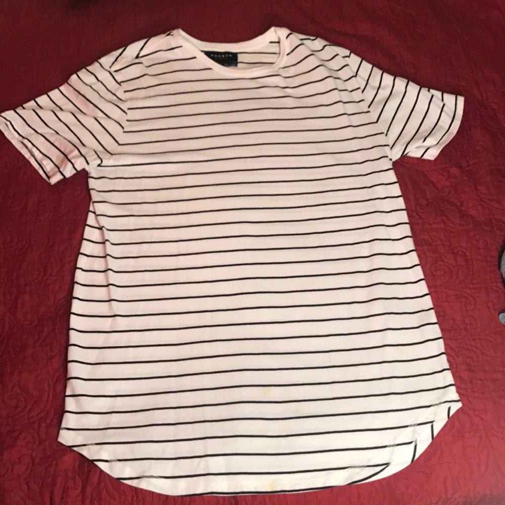 Pacsun striped long tee shirt
